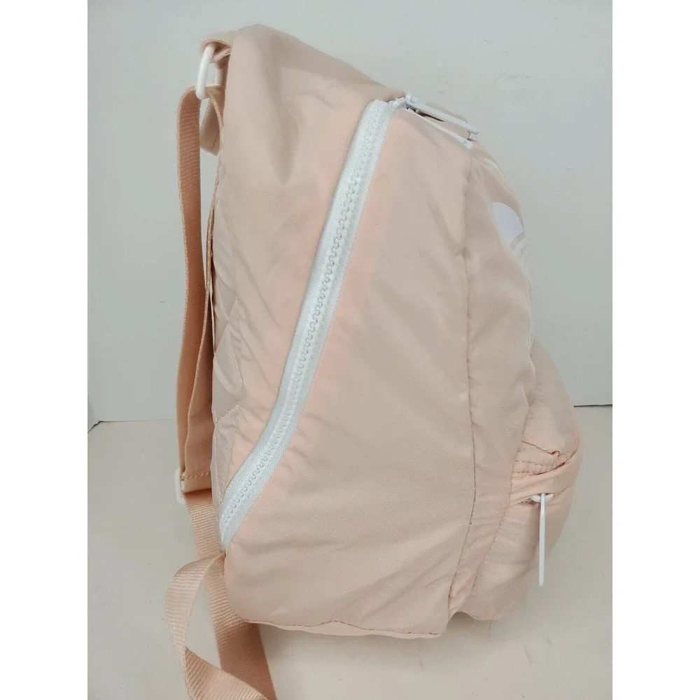 Adidas Originals 3‎ Stripes Trifold Mini Backpack Pink Travel Sports Bag 90288 - Picture 2 of 8